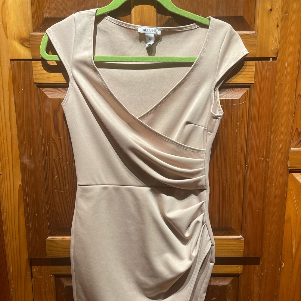 Nude pink NLYONE dress